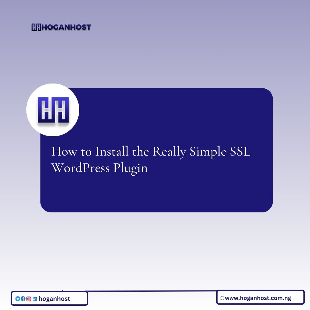 How To Install The Really Simple SSL WordPress Plugin
